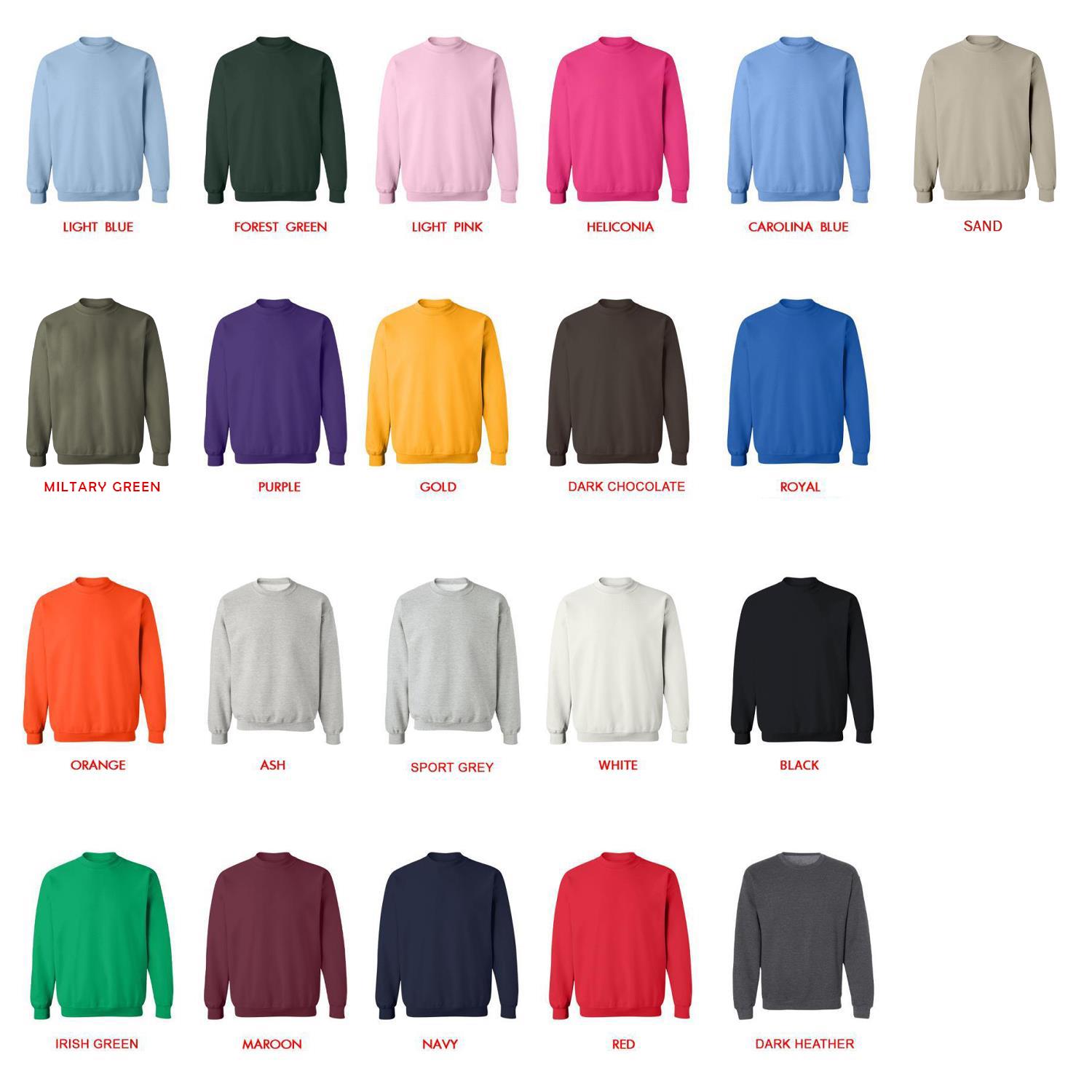 sweatshirt color chart - Sailor Moon EU Store