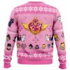 Merry Senshi Sailor Moon PC Ugly Christmas Sweater back mockup - Sailor Moon EU Store