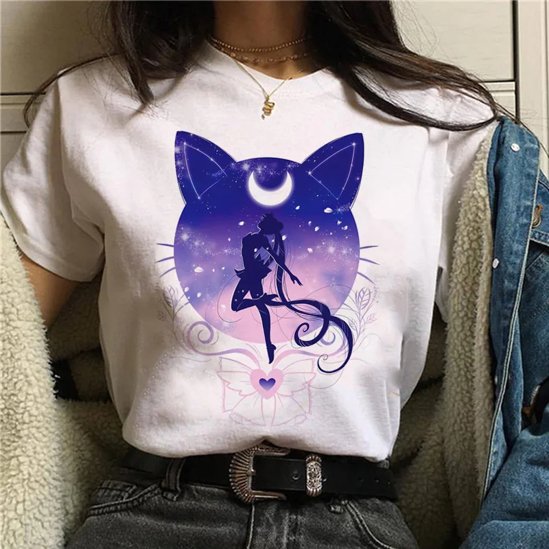 Purple Moon Sailor Moon Comfor T-shirt