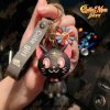 cute sailor moon luna kitty keychain black 612 - Sailor Moon EU Store