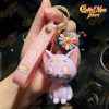 cute sailor moon luna kitty keychain blue 493 - Sailor Moon EU Store