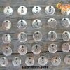 hollow sun and moon keychain crescent 26 english letter 556 - Sailor Moon EU Store