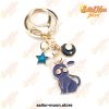 sailor moon luna cat trinket keychain blue 947 - Sailor Moon EU Store