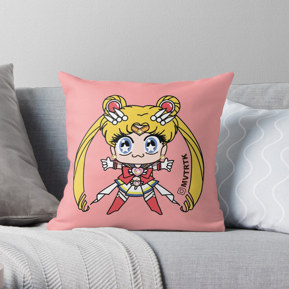 Hot Sailormoon Throw Pillow